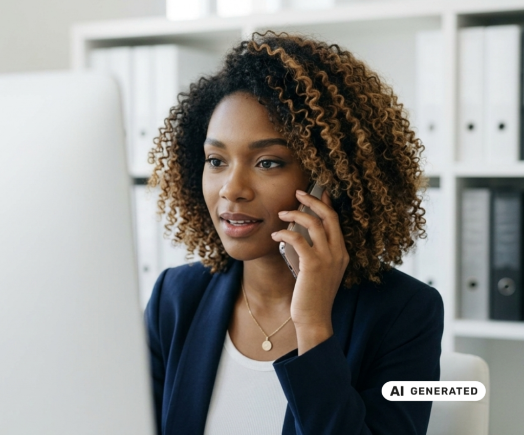 ki generiertes bild - fiktive person - ki-kennzeichnung im elearning
